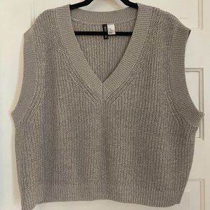 H&M - Grey - Sweater Vest